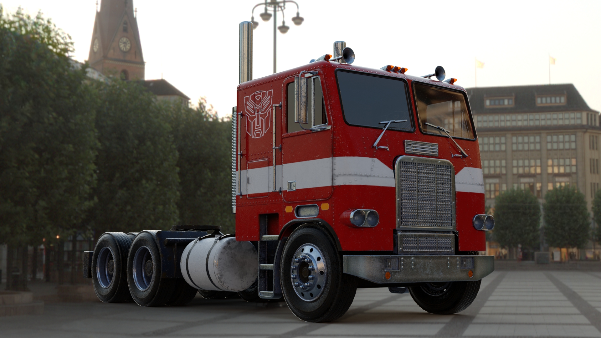 Freightliner FL86 Cab Over Engine Truck | MAJE 3D